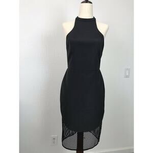 Finders Keepers Asymmetric Halter Bodycon Dress Daytime